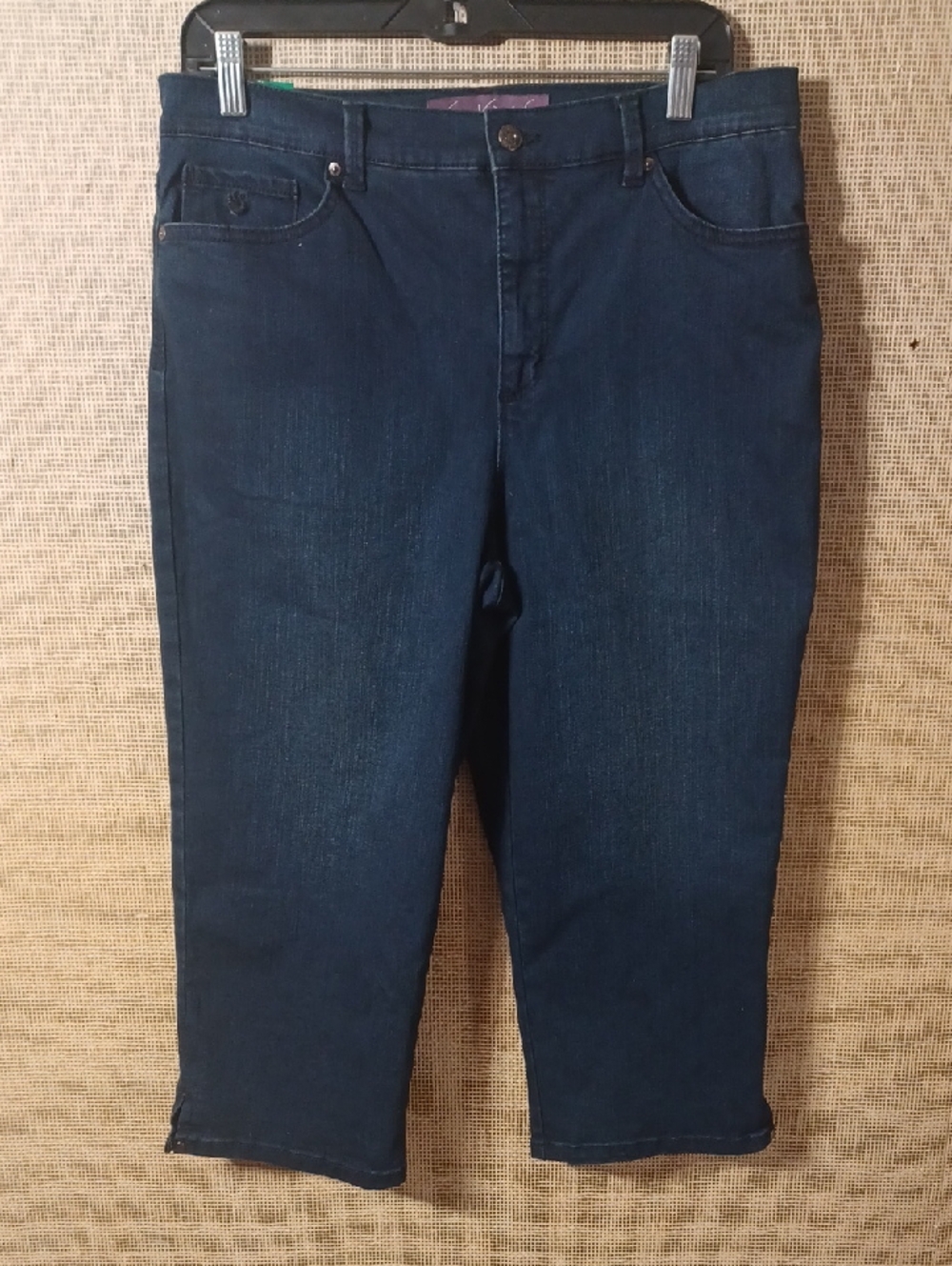 Gloria Vanderbilt Dark Indigo Jeans - Deep Blue